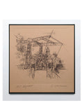 Heinz-Ludwig Beckers - Original Limited Edition Etching 1983
