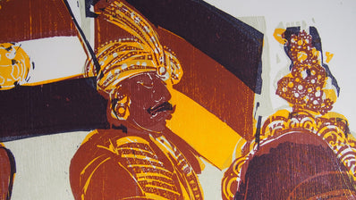 Heinz Dress - Limited Edition Original Woodcut