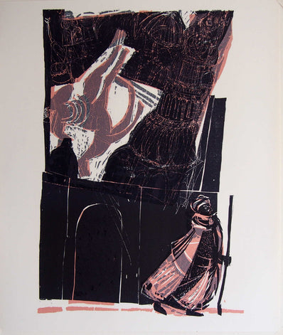 Heinz Dress - Limited Edition Original Woodcut