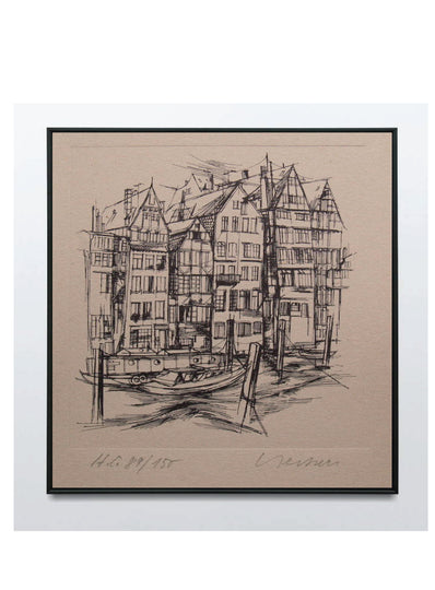 Heinz-Ludwig Beckers - Original Limited Edition Etching 1983