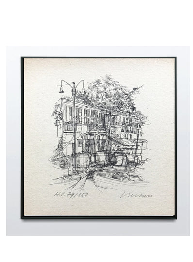 Heinz-Ludwig Beckers - Original Limited Edition Etching 1983