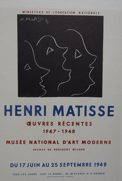 Henri Matisse Vintage Print - Original Lithograph 1959