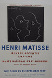 Henri Matisse Vintage Print - Original Lithograph 1959