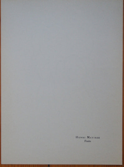Henri Matisse Vintage Print - Original Lithograph 1964