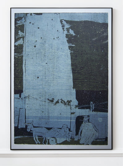 Detlef Willand - Original Woodcut