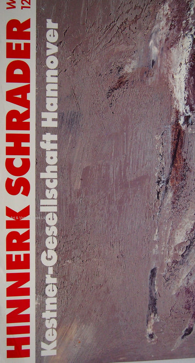 Hinnerk Schrader - Original Artist Poster 1990