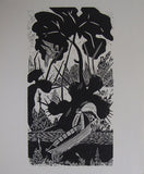 Hinricus Bicker-Riepe - Original Woodcut