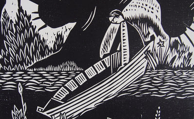 Hinricus Bicker-Riepe - Original Woodcut