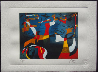 Joan Miró - Hand Pressed Print