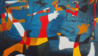 Joan Miró - Hand Pressed Print