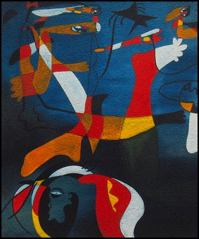 Joan Miró - Hand Pressed Print