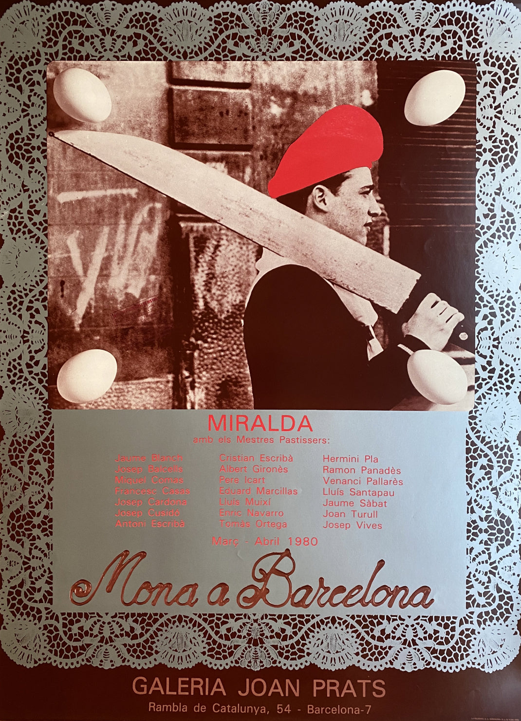Antoni Miralda - Original Artist Poster 1980 – Art & Vintage Store Ltd