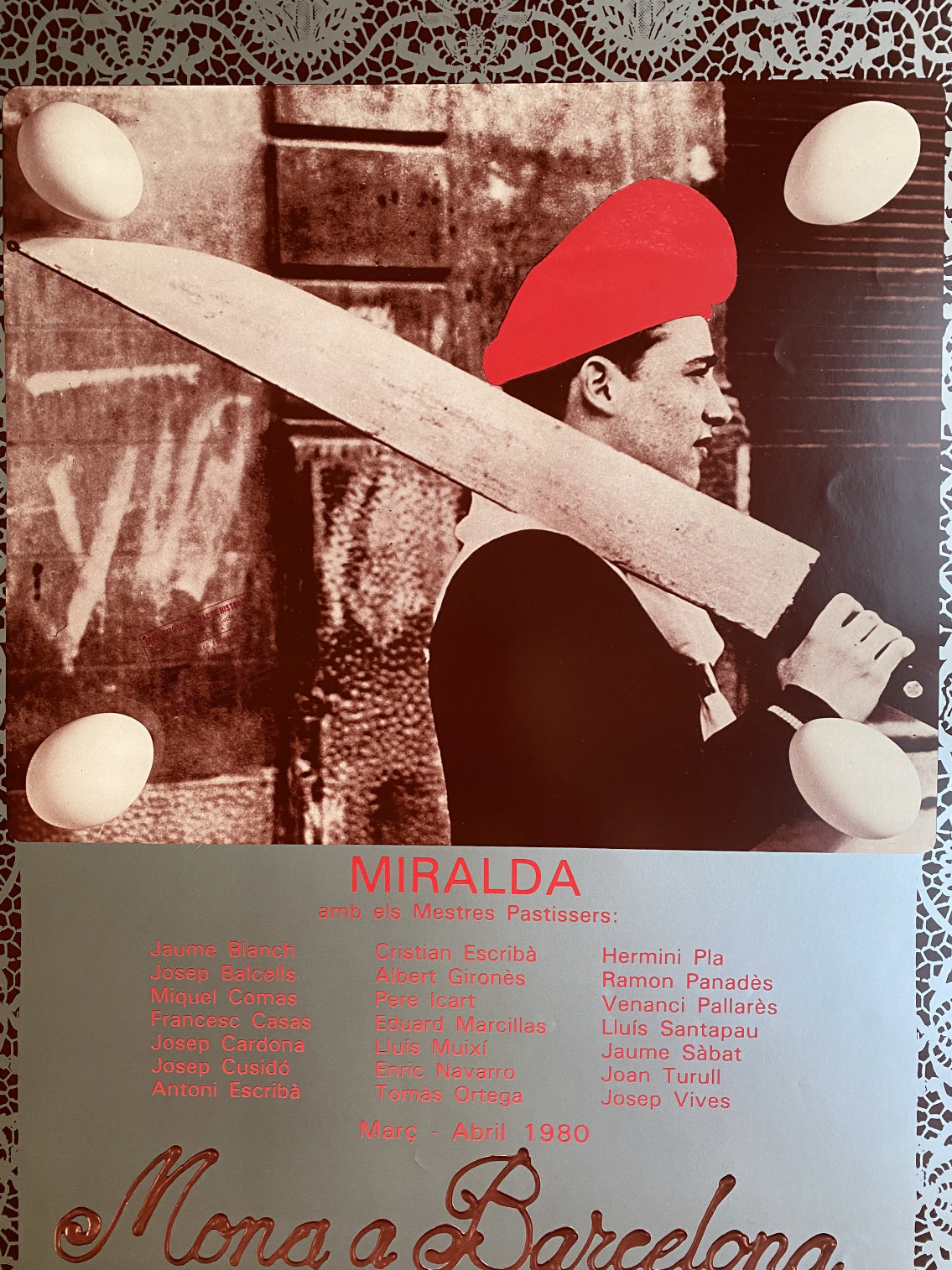Antoni Miralda - Original Artist Poster 1980 – Art & Vintage Store Ltd