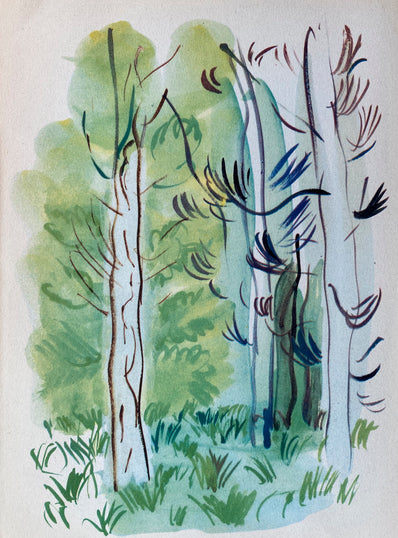 Raoul Dufy Print - Lithograph 1950