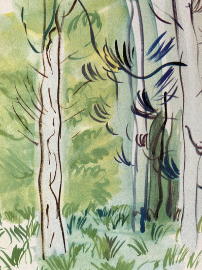 Raoul Dufy Print - Lithograph 1950