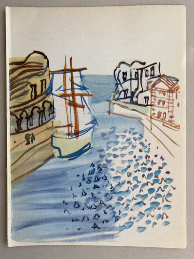 Raoul Dufy Print - Lithograph 1950