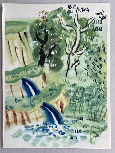 Raoul Dufy Print - Lithograph 1950