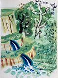 Raoul Dufy Print - Lithograph 1950