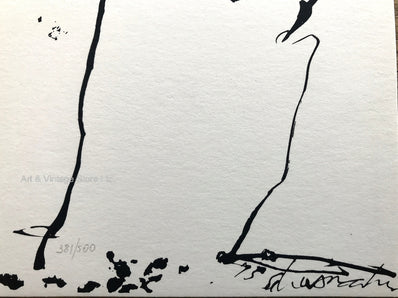 Emil Schumacher ‬– 1975 Original Limited Edition Screen print