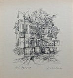 Heinz-Ludwig Beckers - Original Limited Edition Etching 1983
