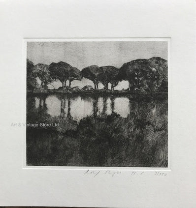 Rolf Meyn - Original Limited Edition Etching 1983