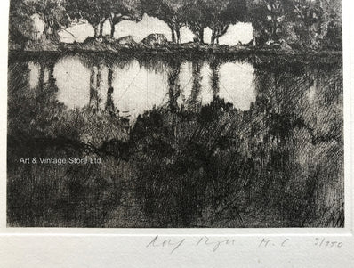 Rolf Meyn - Original Limited Edition Etching 1983