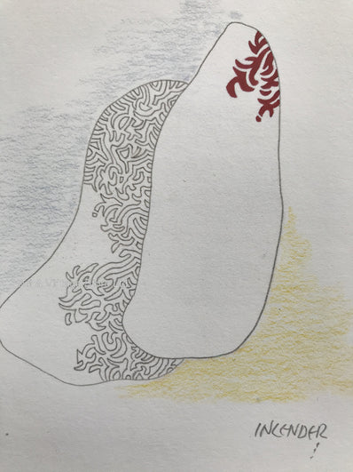 Avraham Inlender   –  Original Limited Edition Lithograph 1985