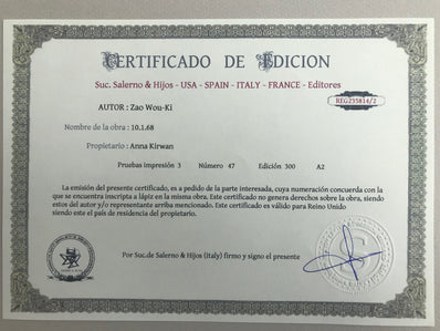 Zao Wo-Ki - Fine Art Print