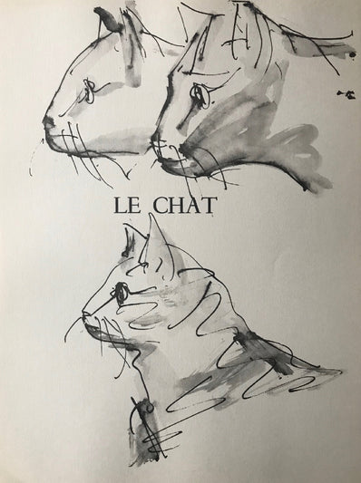 Pablo Picasso - Original Lithograph - En marge du Buffon 1957