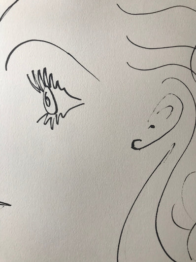 Pablo Picasso - Original Lithograph - En marge du Buffon 1957