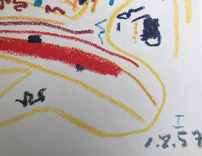 Pablo Picasso Original Lithograph 1961