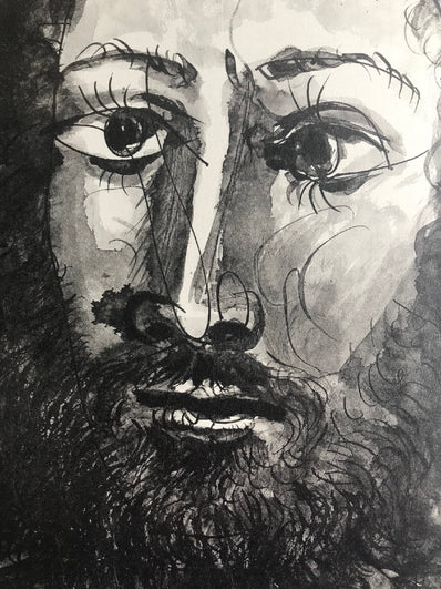 Pablo Picasso - Original Lithograph - En marge du Buffon 1957