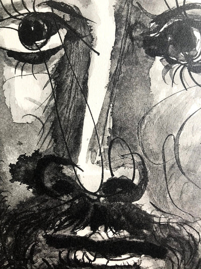 Pablo Picasso - Original Lithograph - En marge du Buffon 1957