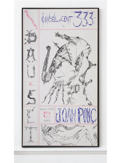 Joan Ponç  - Original Artist Poster 1974