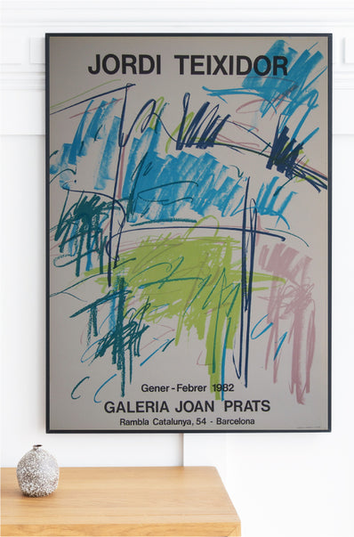 Jordi Teixidor - Original Artist Poster 1982