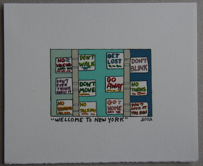 James Rizzi Vintage Print - Original Lithograph