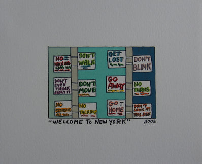 James Rizzi Vintage Print - Original Lithograph