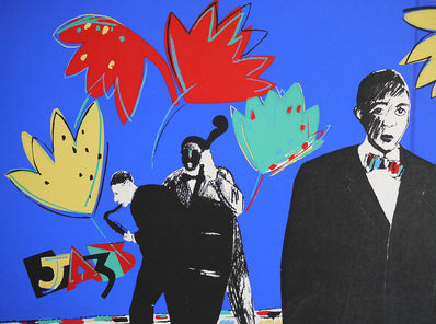 JAZZ –  Original Limited Edition Screen print 1970's