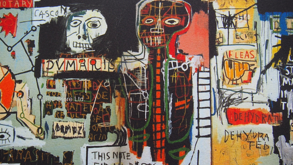 Jean-Michel Basquiat - Fine Art Print – Art & Vintage Store Ltd