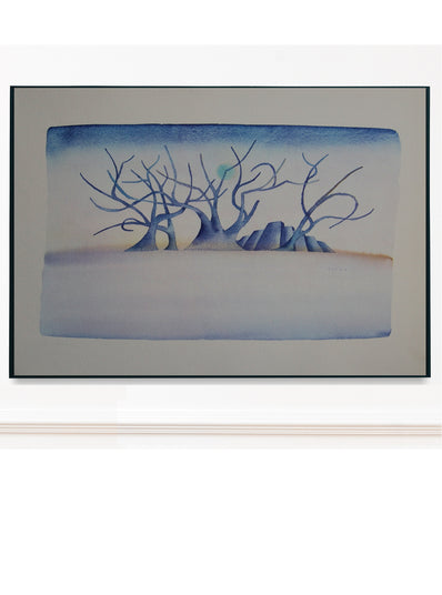 Jean-Michel Folon Vintage Print 1974