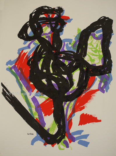 Jean Paul Riopelle Vintage Print - Original Lithograph