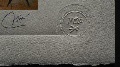 Joan Miró - Hand Pressed Print