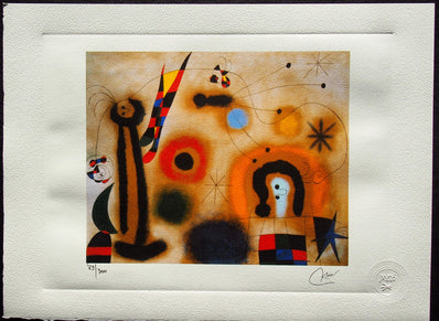 Joan Miró - Hand Pressed Print