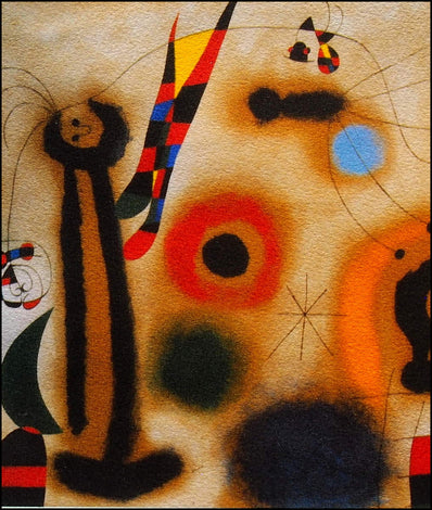 Joan Miró - Hand Pressed Print