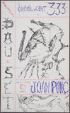 Joan Ponç  - Original Artist Poster 1974
