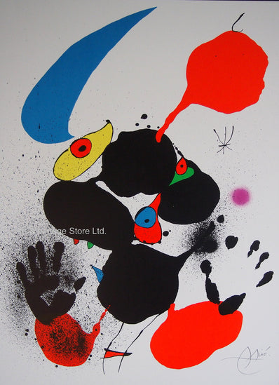 Joan Miró Original Artist Poster 1980