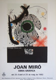 Joan Miró Original Artist Poster 1982