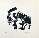 Joaquim Gomis ‬– 1972 Original Limited Edition Screen print