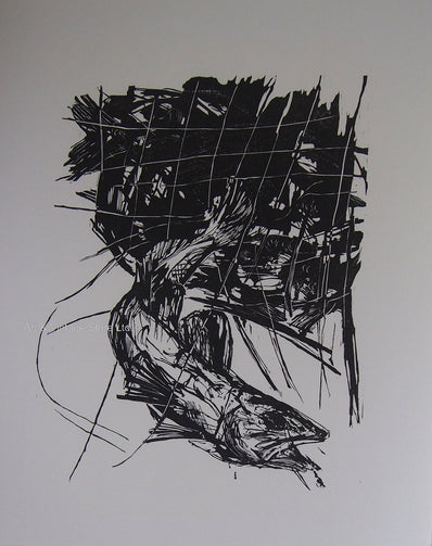 Jorg Bernkoff - Original Limited Edition Woodcut