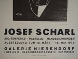 Joesf Scharl Original Woodcut Poster 1973